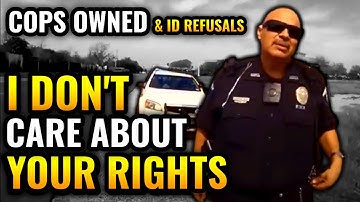 CRAZY COPS RIP OF LICENSE PLATE & Get OWNED! You Can