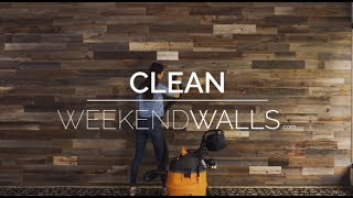 How to Clean Your Weekend Walls Panels