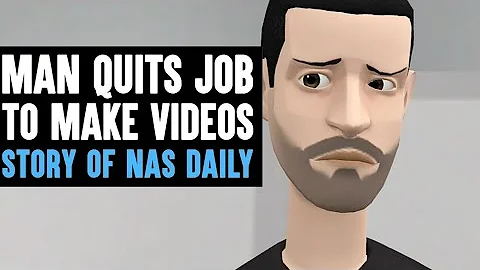 "The SHOCKING STORY Of Nas Daily Quitting His 6-FIGURE JOB!" | Dhar Mann Animated