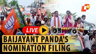 🔴OTV LIVE: BJP VP Baijayant Panda Files Nomination For Kendrapara Lok Sabha Seat | Odisha Elections