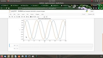 Sine and Cosine Plots Using Python (Numpy and Matplotlib)