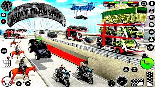 Simulador de caminhão Video 2 transportador de veículo do exército dos EUA:  screenshot 2