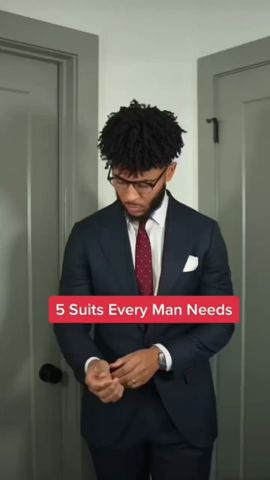 5 Suits Every Man Needs 👔