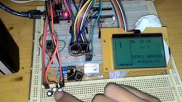 Tetris Arduino GLCD ST7565
