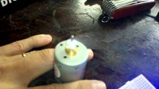 DC motor controller TIP120 Arduino