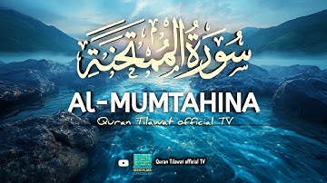 Surah Al-Mumtahanah | سورة الممتحنة | Beautiful & Relaxing Tilawat by Shekh Shadi 