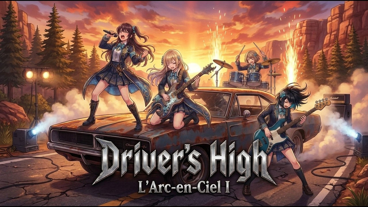 Driver's High / L'Arc〜en〜Ciel ｜ アニメ『GTO』OP 突き抜ける爽快