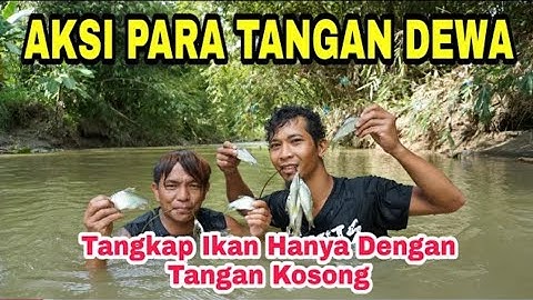 Luarbiasa !! Pemburu Ikan Dengan Tangan Kosong