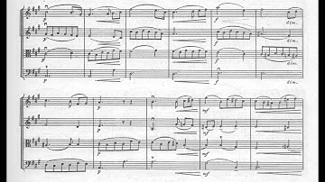 Alexander Scriabin - Andante and Scherzo for String Orchestra (1888) [Score-Video]
