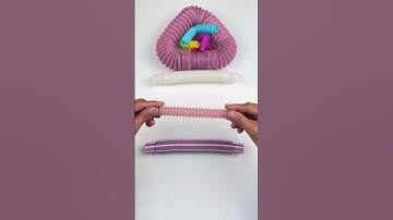 Creating ASMR Relaxing Hook Sound POP TUBE #diy#satisfyingvideos #relaxing #oddasmr #poptubesounds