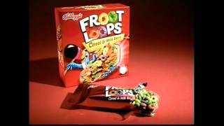 Froot Loops Cereal & Milk Bars (Kelloggs) TV Commercial - 2004