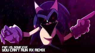 Friday Night Funkin: VS. Sonic.EXE - You Cant Run (With ElRonnyX Cover) RXRemix