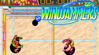 WINDJAMMERS (Arcade) Gameplay Walkthrough Longplay Windjammers Arcade Neogeo Retro Walkthrough Lets Play Longplay No Commentary