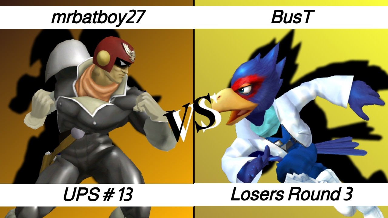 UPS #13 – LR3 – mrbatboy27 ⟮Falcon⟯ vs BusT ⟮Falco⟯