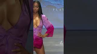 Playa Sol Swimwear bathing suit show at New York Fashion Week 2022 #shorts