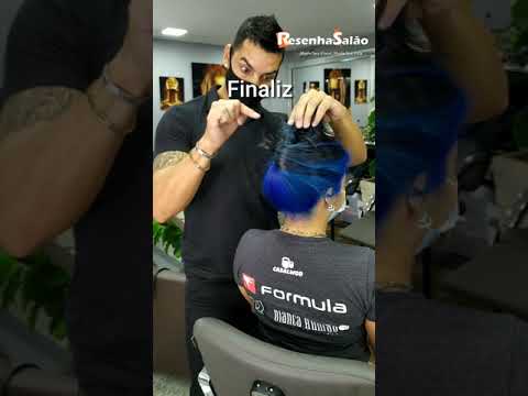 Vídeo: Eu ficaria bem de cabelo azul?