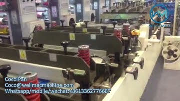 High speed 200pcs/min three side sealing ziplock stand up doypack bag making machine