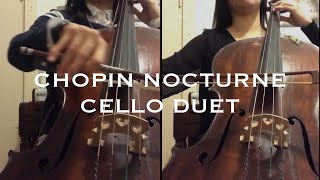 chopin nocturne op.9 no.2 cello duet