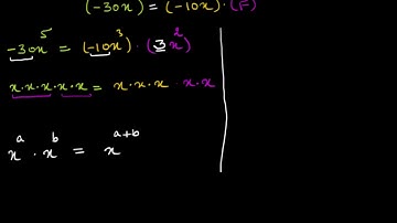 Worked example finding the missing monomial factor (Hindi) | Class 8 (India) | Khan Academy
