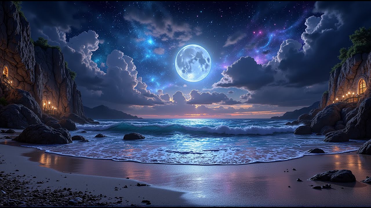 (No Ads) Fall Asleep in 5 Minutes • Healing Nighttime Melodies • Reduce Stress & Anxiety Fast