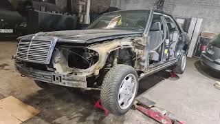 MercedesBenz W124 restoration (1988)