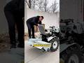 #Small four-wheeled tractor #35 horsepower rotary tiller #Agricultural tractor #Ploughing machine