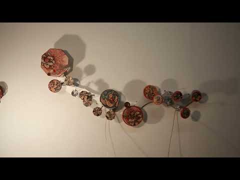 SosanKim_Wander (2018), 17 Rotating Circles | Chain Motor Kinetic Installation
