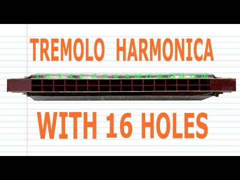 How to Play a Tremolo Harmonica with 16 Holes