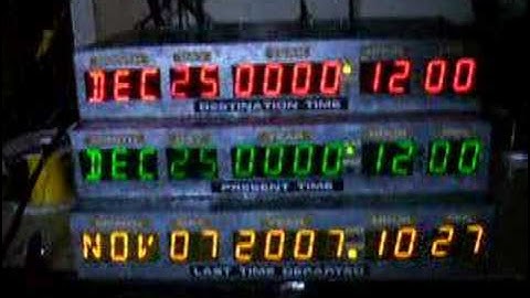 Time Circuits by www.timecircuits.fr