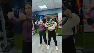 shoulder front raises #zaibunnisa #motivation #gym #love #trending #shoulder
