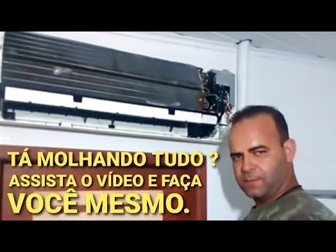 Vídeo: Os condicionadores de ar devem vazar água?