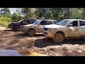 Honda CR-V Offroad with Mitsubishi Triton, Nissan X-Trail @ Ormeau Hills