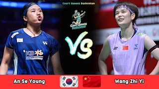 Women's Singles | An Se Young (KOR) vs Wang Zhi Yi (CHN) | Badminton 2026