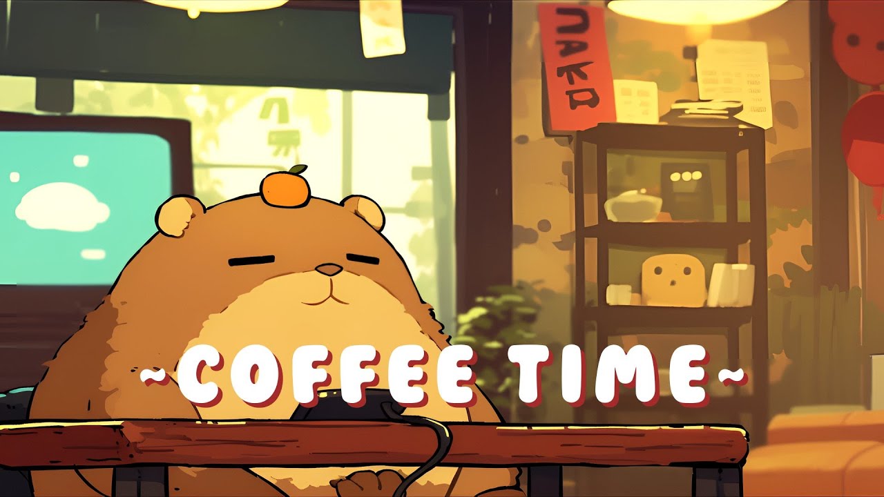 Capybara Beat Station | Chill Jazz Beats to Relax/Study 🦫 🍵 ✨