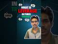 How Much Leverage Should You Take In Forex Trading? || Fund Master #fundmaster #trading #forex