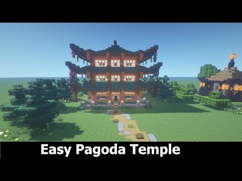 I Recreated AdieCraft's Small Pagoda On Bedrock