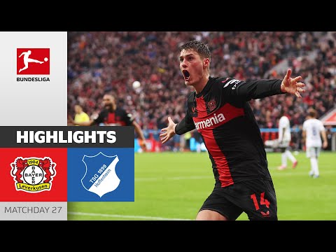 Another CRAZY Leverkusen Comeback! | Leverkusen - Hoffenheim 2-1 | Highlights | MD 27 – BL 23/24