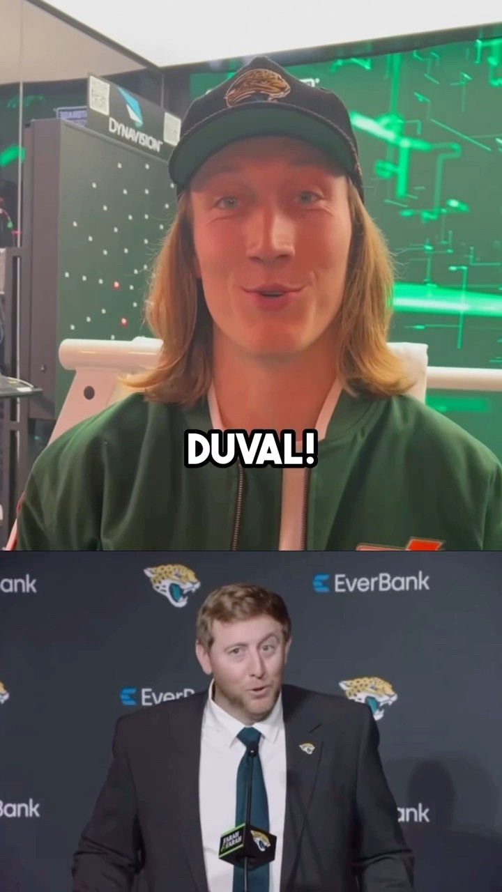 Trevor Lawrence gives his best Liam Coen impression ??