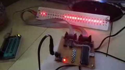 LEDs, Control de 25+5 canales - salidas de 220VAC Video 1/2 - www.LEDFACIL.com.ar