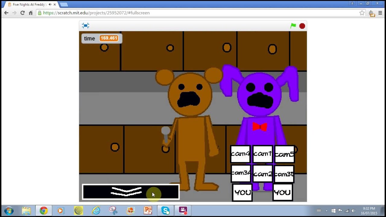 five nights at tom on scratch