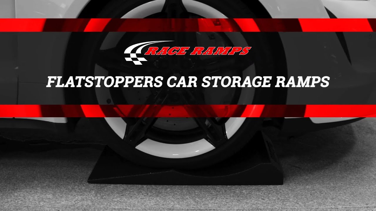 FLATSTOPPERS CAR STORAGE RAMPS