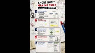 short notes making tricks #studentlife #studylifebalance #funny #dothingsyoudontwanttodo #study