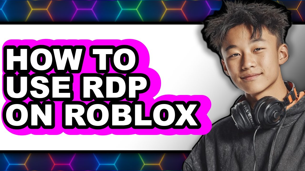 How to Use Rdp on Roblox (easy Method) - YouTube