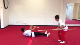 Kung-Fu San-Soo: Two man staff form