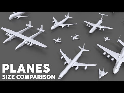 Military vs Monster Cargo Planes ✈️ Size Comparison