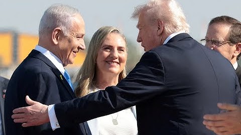 Трамп прилетел в Израиль