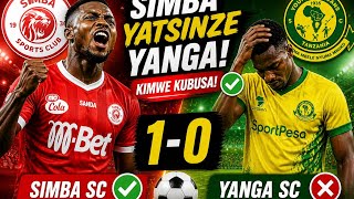 SIMBA SC 1 vs 0 YANGA SC _kariako derb TZN.