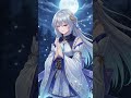 🌕 月の巫女 ルナ(Luna) #aiart 、#fantasyart 、#イラスト