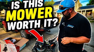 First Time Review on the ECHO lawnmower! 
