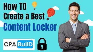 How To Create a Content Locker । Best Content Locker in Cpabuild । Tech Station BD.